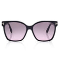 Tom Ford Women Butterfly Frame Volcanic Black Sunglasses