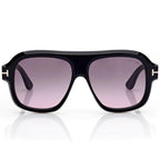 Tom Ford Women pilot Frame Coil Black Sunglasses