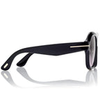 Tom Ford Women pilot Frame Coil Black Sunglasses