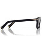 Tom Ford Men Pantos Round Frame Black Sunglasses