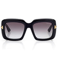 Tom Ford Women Square Frame Black Sunglasses