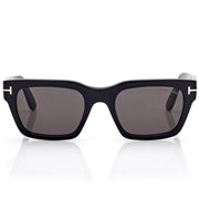 Tom Ford Women Sqaure Frame Shiny Deep Black Sunglasses