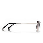Tom Ford Men Rimless Frame Silver Sunglasses