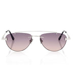 Tom Ford Men Frameless Frame Shiny Palladium Sunglasses