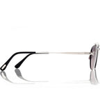 Tom Ford Men Frameless Frame Shiny Palladium Sunglasses
