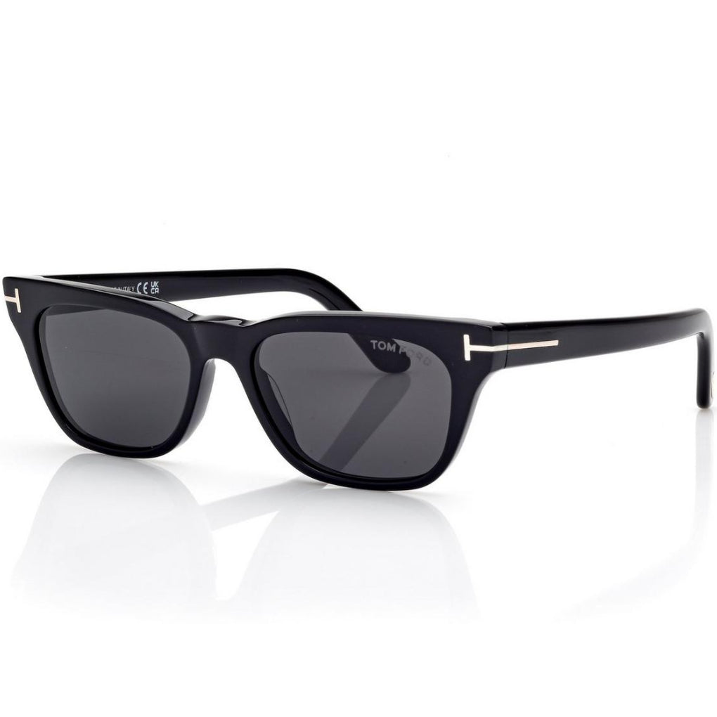 Tom Ford Women Rectangular Frame Black Sunglasses