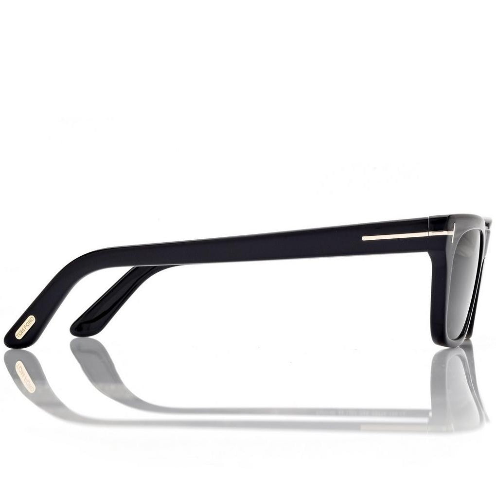 Tom Ford Women Rectangular Frame Black Sunglasses