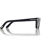 Tom Ford Women Rectangular Frame Black Sunglasses