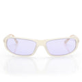 Tom Ford Women Rectangle Frame Beige Sunglasses
