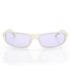 Tom Ford Women Rectangle Frame Beige Sunglasses