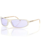 Tom Ford Women Rectangle Frame Beige Sunglasses
