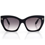 Tom Ford Women Butterfly  Frame Espresso Black Sunglasses