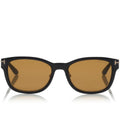 Tom Ford Men Square Frame Gold Sunglasses