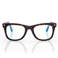 Tom Ford Men Square Frame Dark Havana Sunglasses