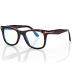 Tom Ford Men Square Frame Dark Havana Sunglasses