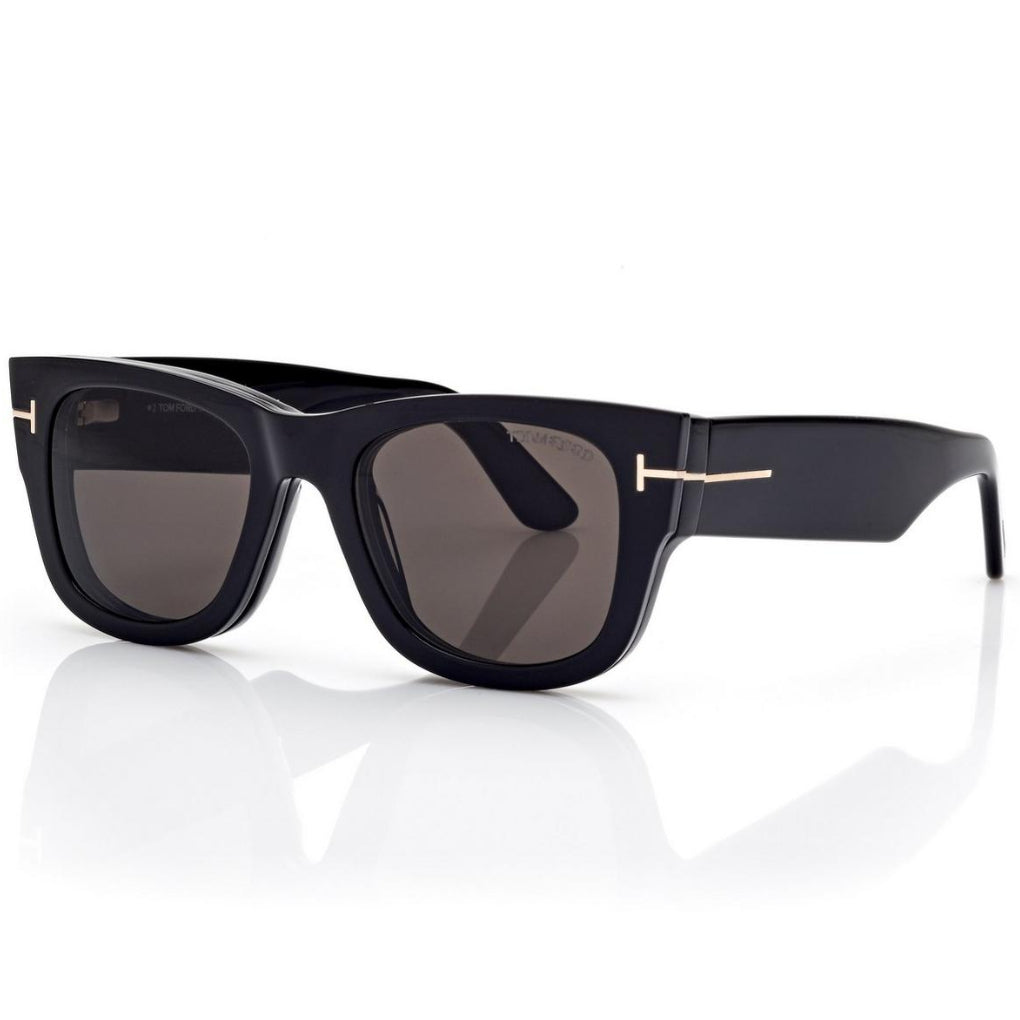 Tom Ford Men Versatile Frame Black Sunglasses