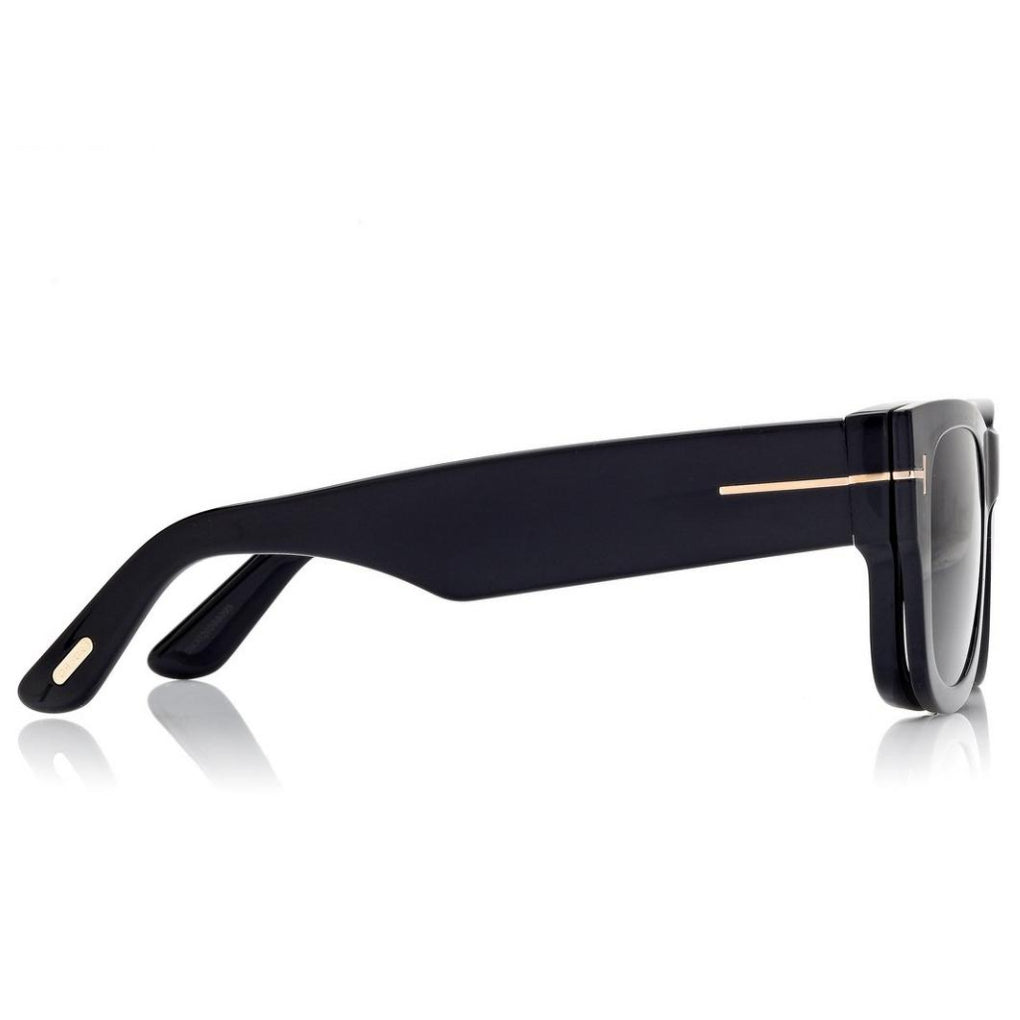 Tom Ford Men Versatile Frame Black Sunglasses