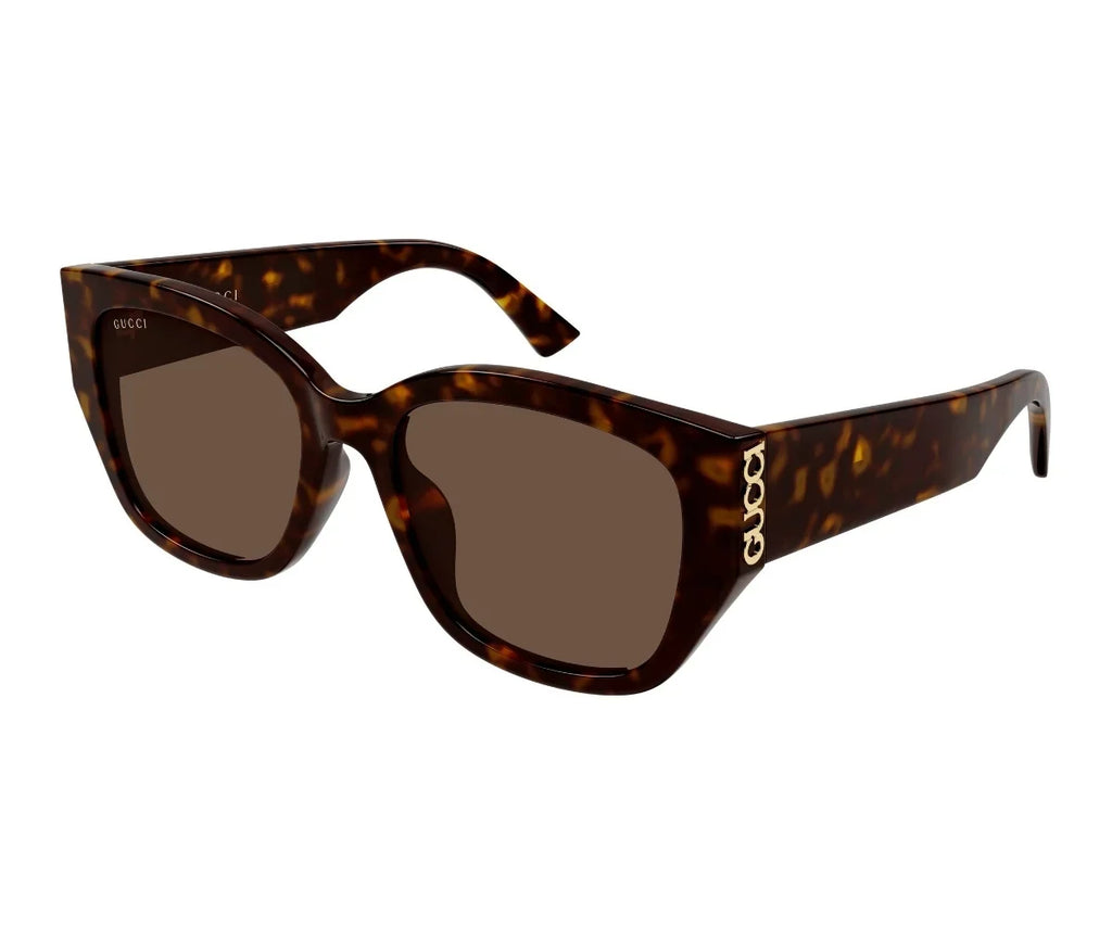 Gucci Women Round Brown Sunglasses