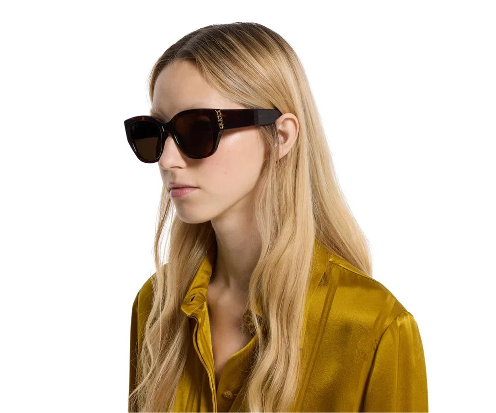 Gucci Women Brown Sunglasses