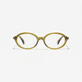 CHANEL Women’s Optical Oval Yellow Eyeglasses