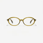 CHANEL Women’s Optical Oval Yellow Eyeglasses