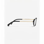 Chanel Women Oval Black Eyeglasses