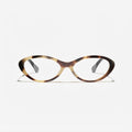 Chanel Women Oval Tortoise Eyeglasses