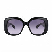 Cartier Panthère de C Women Black/Grey Rectangle Sunglasses