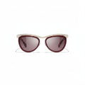 Chanel Women Cat-Eye Red Sunglasses