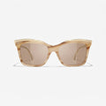 Chanel Women Butterfly Light Brown Sunglasses 