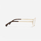 Chanel Women Oval Light Beige Eyeglasses