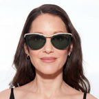 Chanel Women Cat-Eye Green Sunglasses