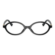 Miu Miu Women Regard Oval Black Optical Glasses