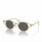 Chanel Women Oval Metal Optical Grey Sunglasses