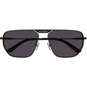 Balenciaga Unisex Tag 2.0 Navigator Black Sunglasses 
