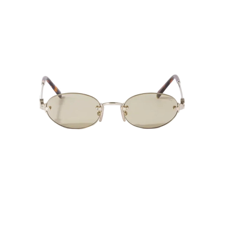 Miu Miu Women Rimless Oval Camomile Sunglasses 