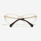 Chanel Women Oval Light Beige Eyeglasses