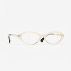 Chanel Women Oval Light Beige Eyeglasses