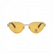 hanel Women Cat-Eye Yellow Sunglasses