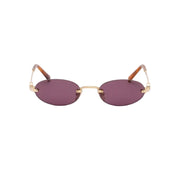 Miu Miu Women Rimless Oval Ruby Sunglasses 