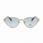 Chanel Women Cat-Eye Blue Sunglasses