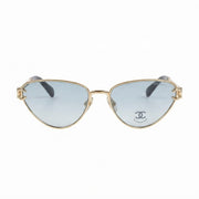 Chanel Women Cat-Eye Blue Sunglasses