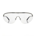 Chanel Women Shield Mask Frame Silver Sunglasses 9390