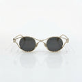 Chanel Women Oval Metal Optical Grey Sunglasses