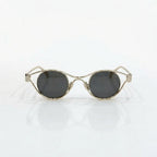 Chanel Women Oval Metal Optical Grey Sunglasses