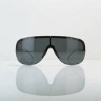 Chanel Women Shield Mask Frame Black Sunglasses 
