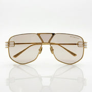 Balenciaga BB2267 Men Gold / White Sunglasses