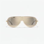 Chanel Women Shield Brown Sunglasses
