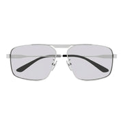 Balenciaga Unisex Tag 2.0 BB0418SK Silver / Light Grey Sunglasses