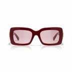 Chanel Women’s Rectangular Red Sunglasses